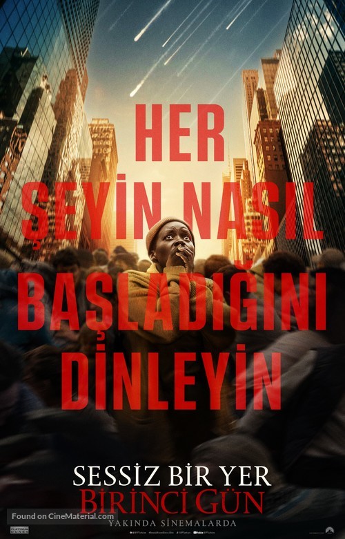 A Quiet Place: Day One - Turkish Movie Poster