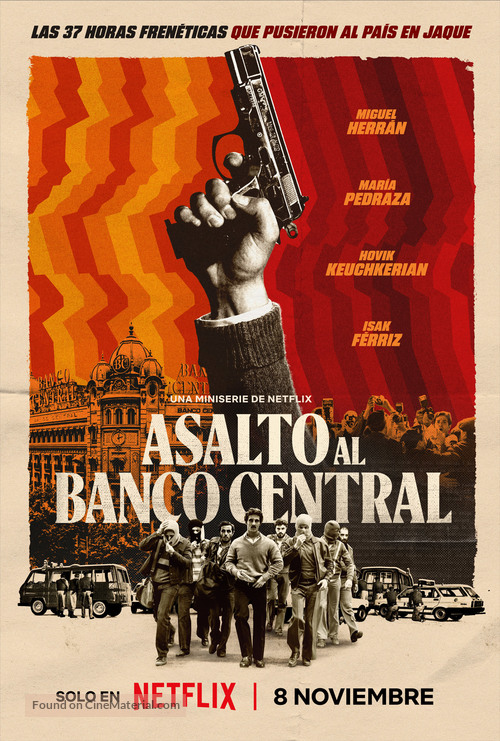 Asalto al Banco Central - Spanish Movie Poster