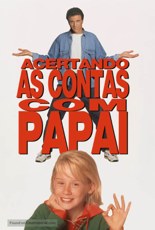 Getting Even with Dad - Brazilian DVD movie cover