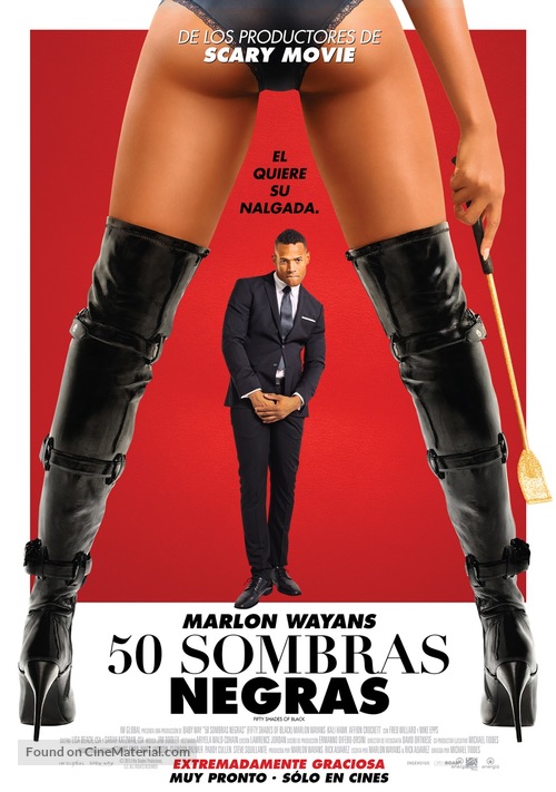 Fifty Shades of Black - Argentinian Movie Poster