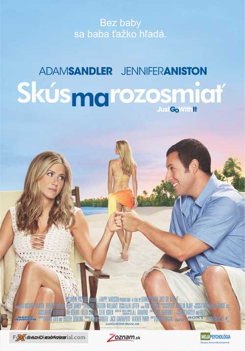 Just Go with It - Slovak Movie Poster