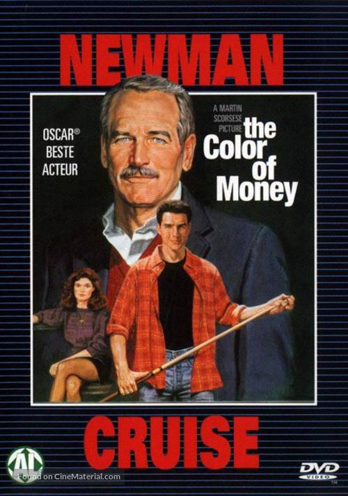 The Color of Money - Dutch DVD movie cover