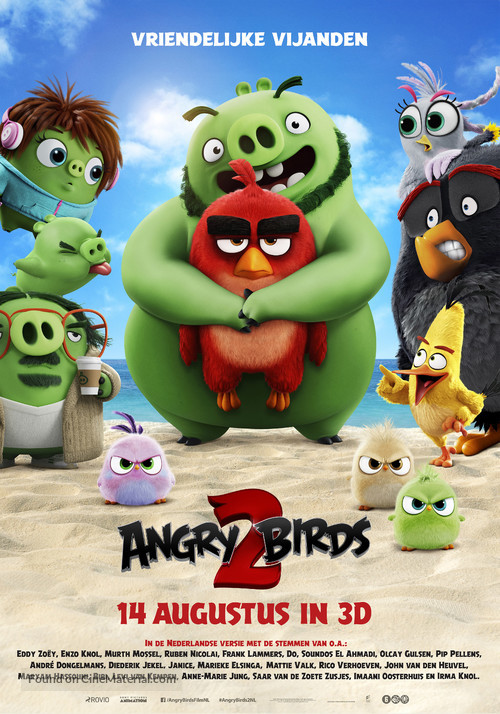 The Angry Birds Movie 2 - Dutch Movie Poster