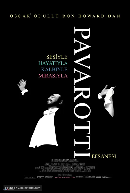 Pavarotti - Turkish Movie Poster