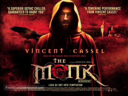 Le moine - British Movie Poster