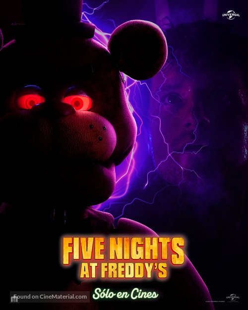 Five Nights at Freddy&#039;s - Venezuelan Movie Poster
