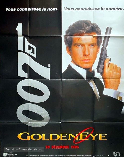 GoldenEye - French Movie Poster