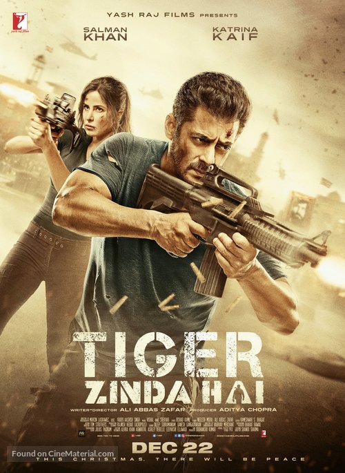 Tiger Zinda Hai - Indian Movie Poster