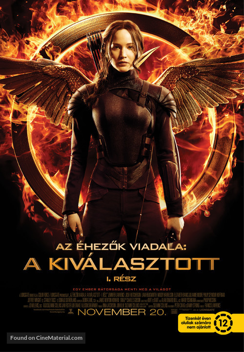 The Hunger Games: Mockingjay - Part 1 - Hungarian Movie Poster