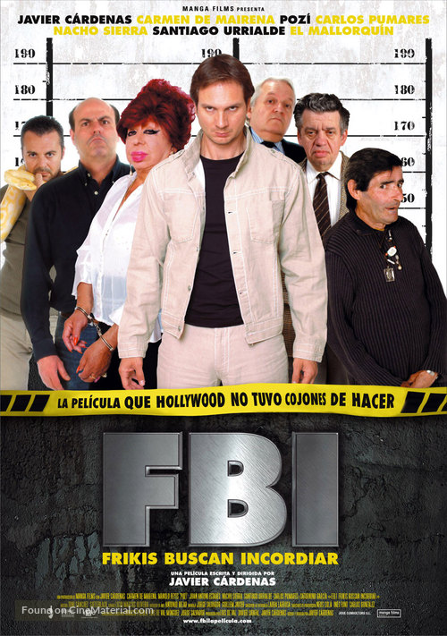 FBI: Frikis buscan incordiar - Spanish Movie Poster