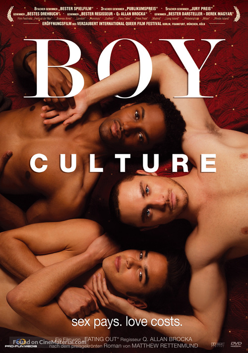 Boy Culture - German DVD movie cover