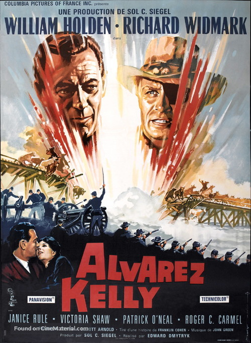 Alvarez Kelly - French Movie Poster