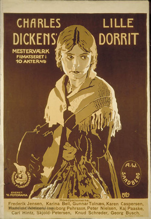 Lille Dorrit - Danish Movie Poster