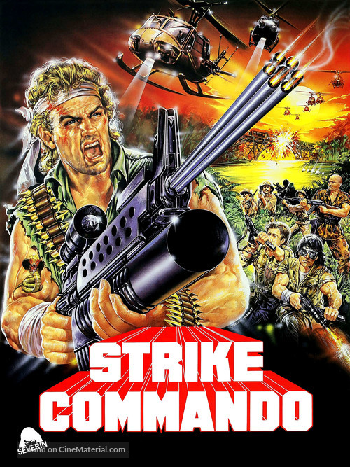 Strike Commando - Blu-Ray movie cover