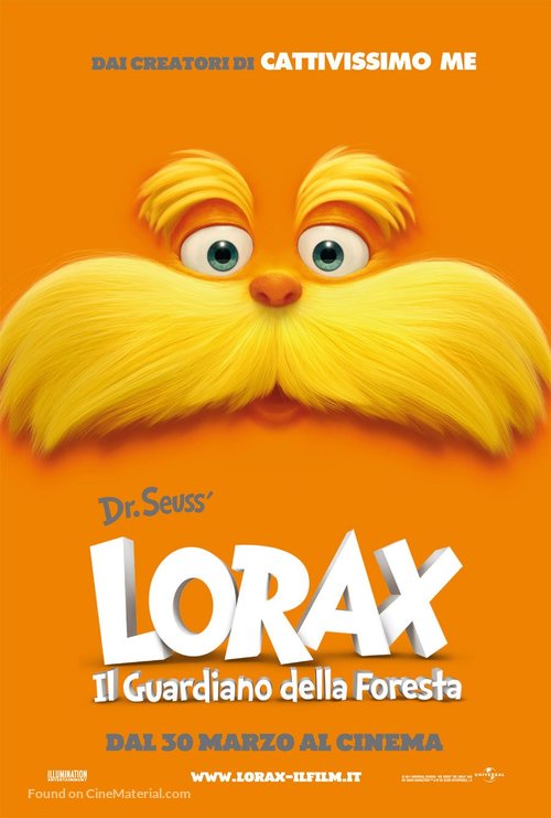 The Lorax - Italian Movie Poster