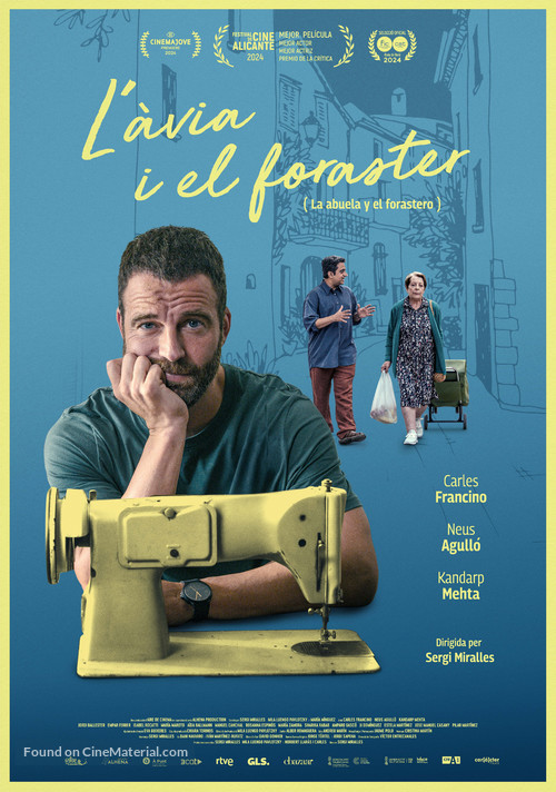 L&#039;&agrave;via i el foraster - Spanish Movie Poster