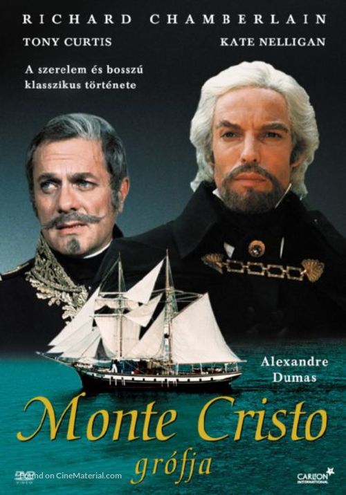 The Count of Monte-Cristo - Hungarian DVD movie cover