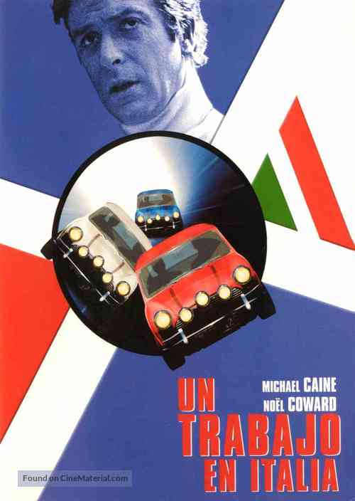 The Italian Job - Spanish Movie Cover