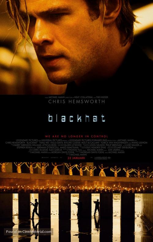 Blackhat - Dutch Movie Poster