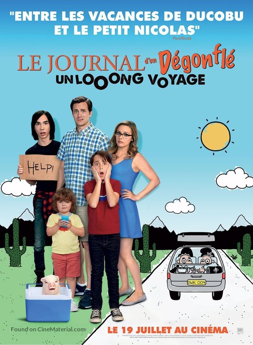 Diary of a Wimpy Kid: The Long Haul - French Movie Poster