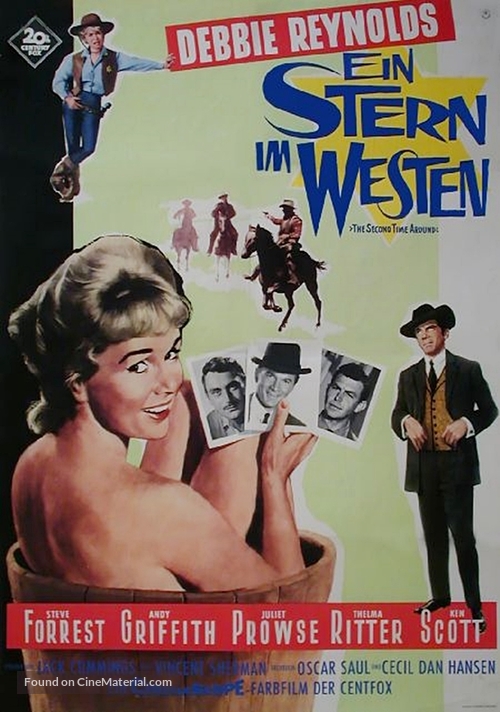 The Second Time Around - German Movie Poster