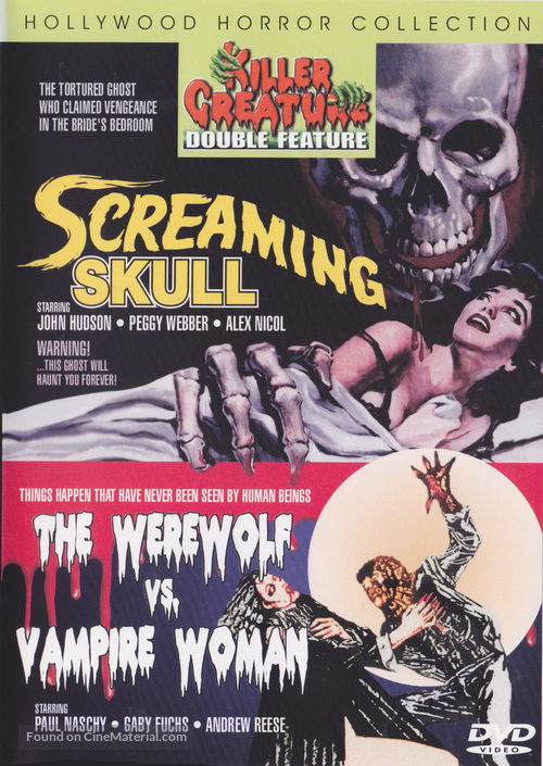 The Screaming Skull - DVD movie cover