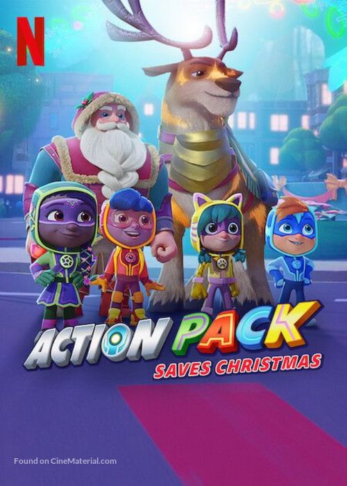 The Action Pack Saves Christmas - Movie Poster
