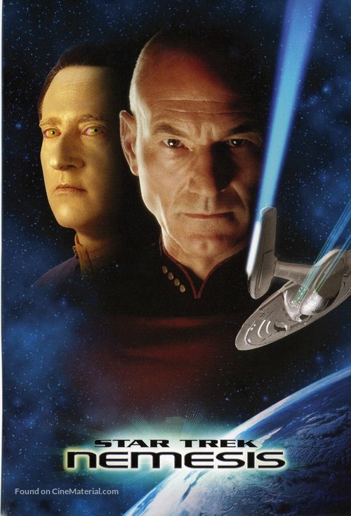 Star Trek: Nemesis - DVD movie cover