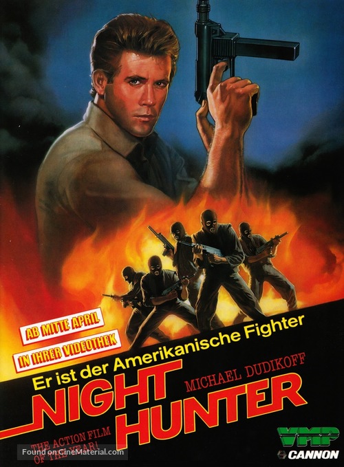 Avenging Force - German Movie Cover