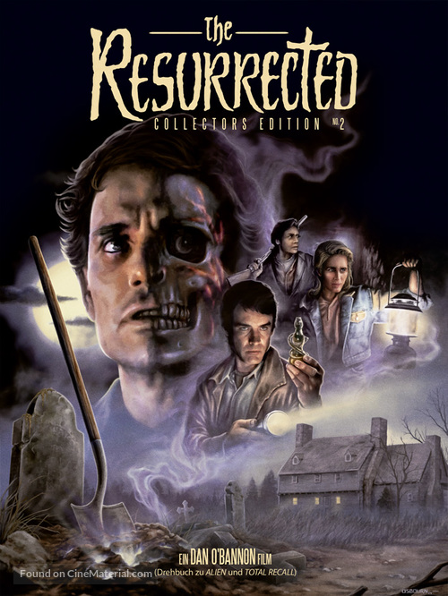 The Resurrected - German Blu-Ray movie cover