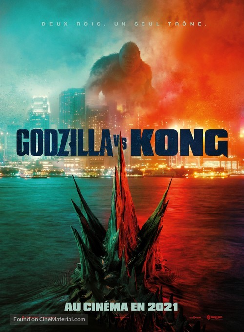 Godzilla vs. Kong - French Movie Poster