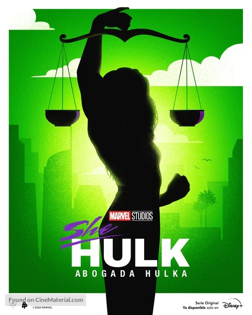 &quot;She-Hulk: Attorney at Law&quot; - Spanish Movie Poster