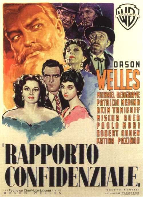 Mr. Arkadin - Italian Movie Poster