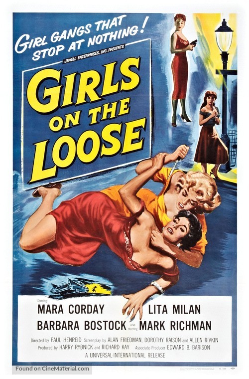 Girls on the Loose - Movie Poster