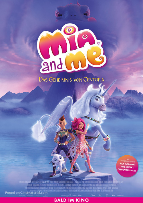 Mia and Me: The Hero of Centopia - German Movie Poster