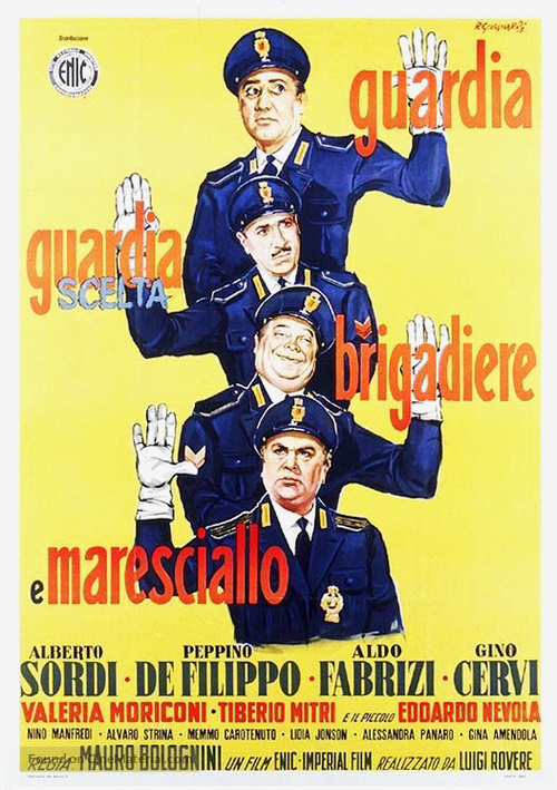 Guardia, guardia scelta, brigadiere e maresciallo - Italian Movie Poster