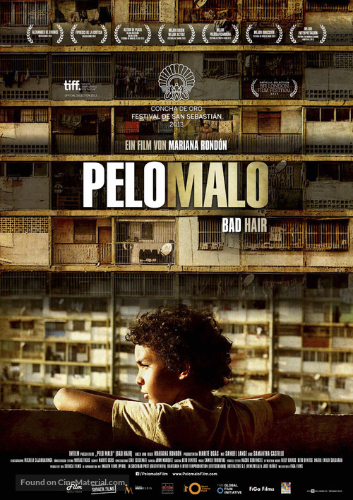 Pelo malo - German Movie Poster