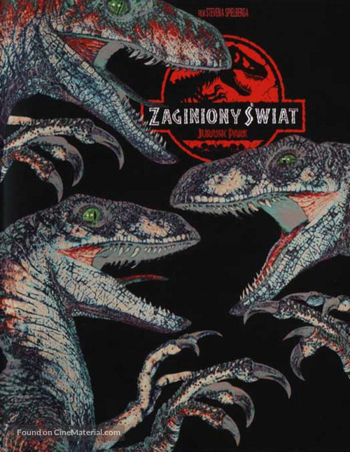 The Lost World: Jurassic Park - Polish Movie Cover