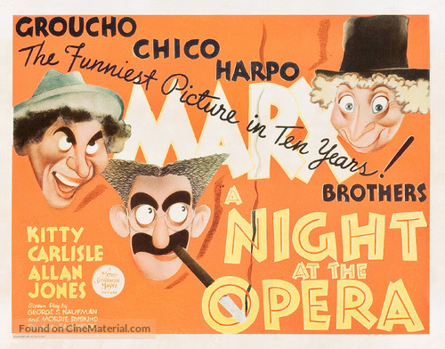 A Night at the Opera - Movie Poster