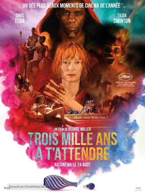 Three Thousand Years of Longing - French Movie Poster