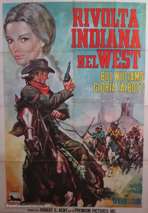 Oklahoma Territory - Italian Movie Poster