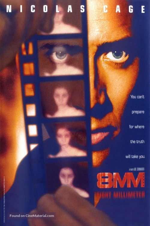 8mm - DVD movie cover