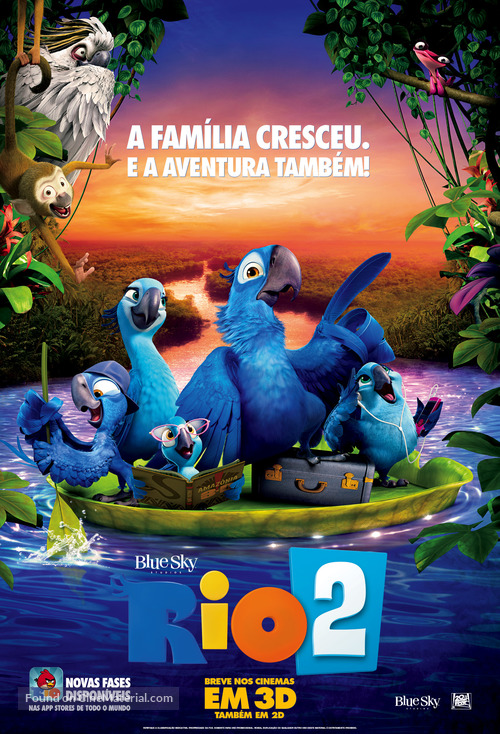 Rio 2 - Brazilian Movie Poster