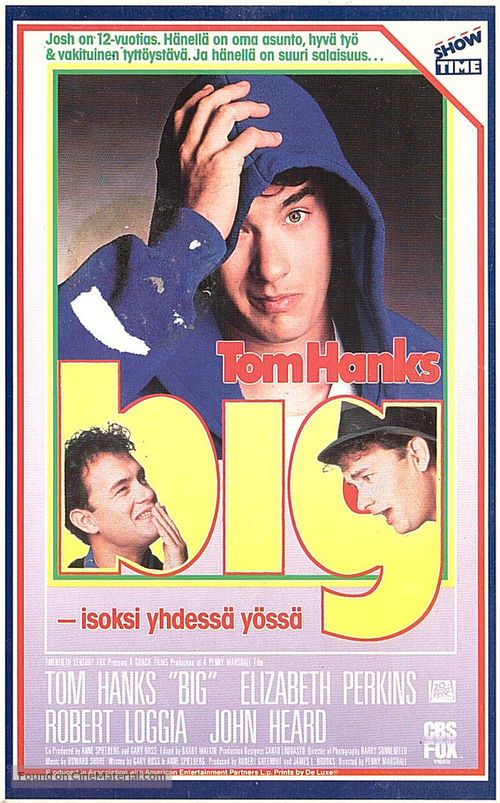 Big - Finnish VHS movie cover