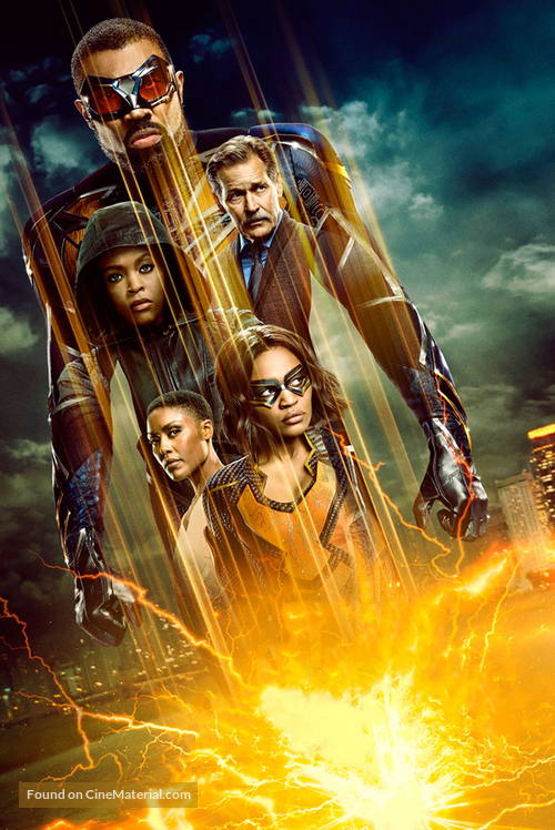 &quot;Black Lightning&quot; - Key art