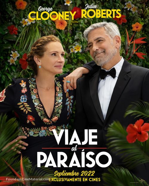 Ticket to Paradise - Spanish Movie Poster