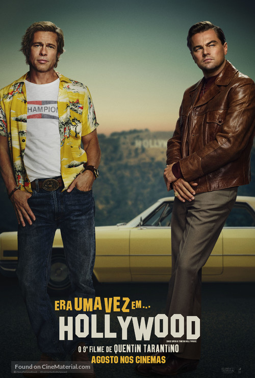 Once Upon a Time in Hollywood - Brazilian Movie Poster
