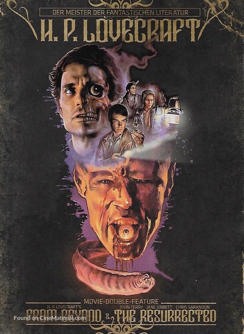 From Beyond - German Blu-Ray movie cover
