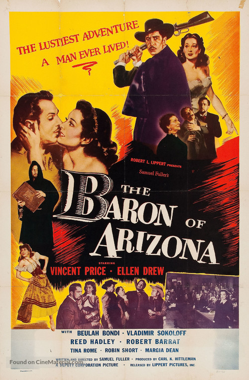 The Baron of Arizona - Movie Poster