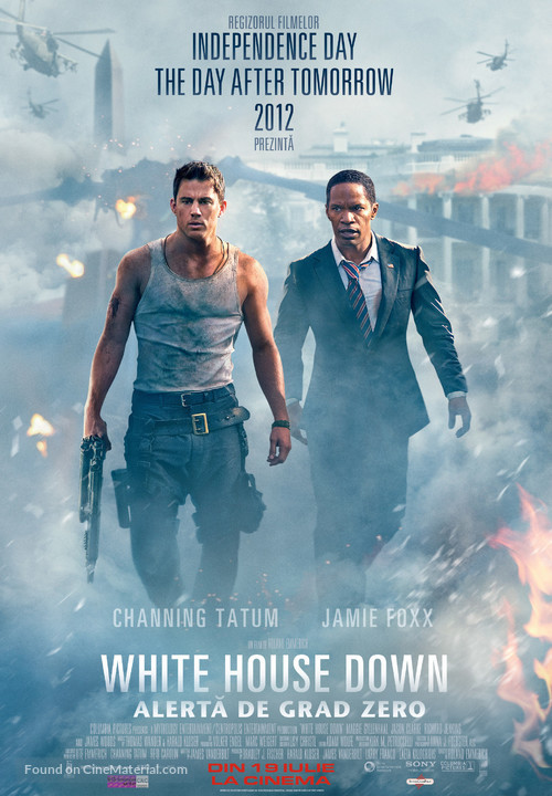 White House Down - Romanian Movie Poster